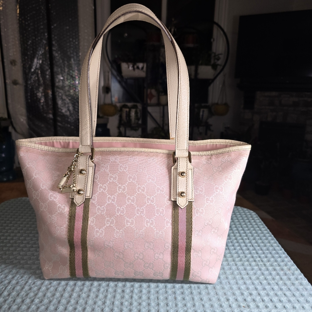 Gucci GG Canvas Jolicoeur Tote , 
Vintage - Picture 15 of 17